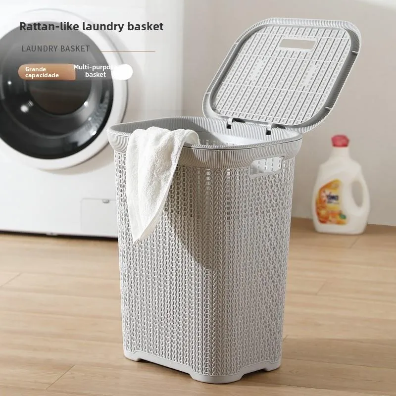 creative-style-waterproof-hair-salon-towel-storage-bucket-dirty-laundry-basket-with-lid-home-use-utility-basket-style
