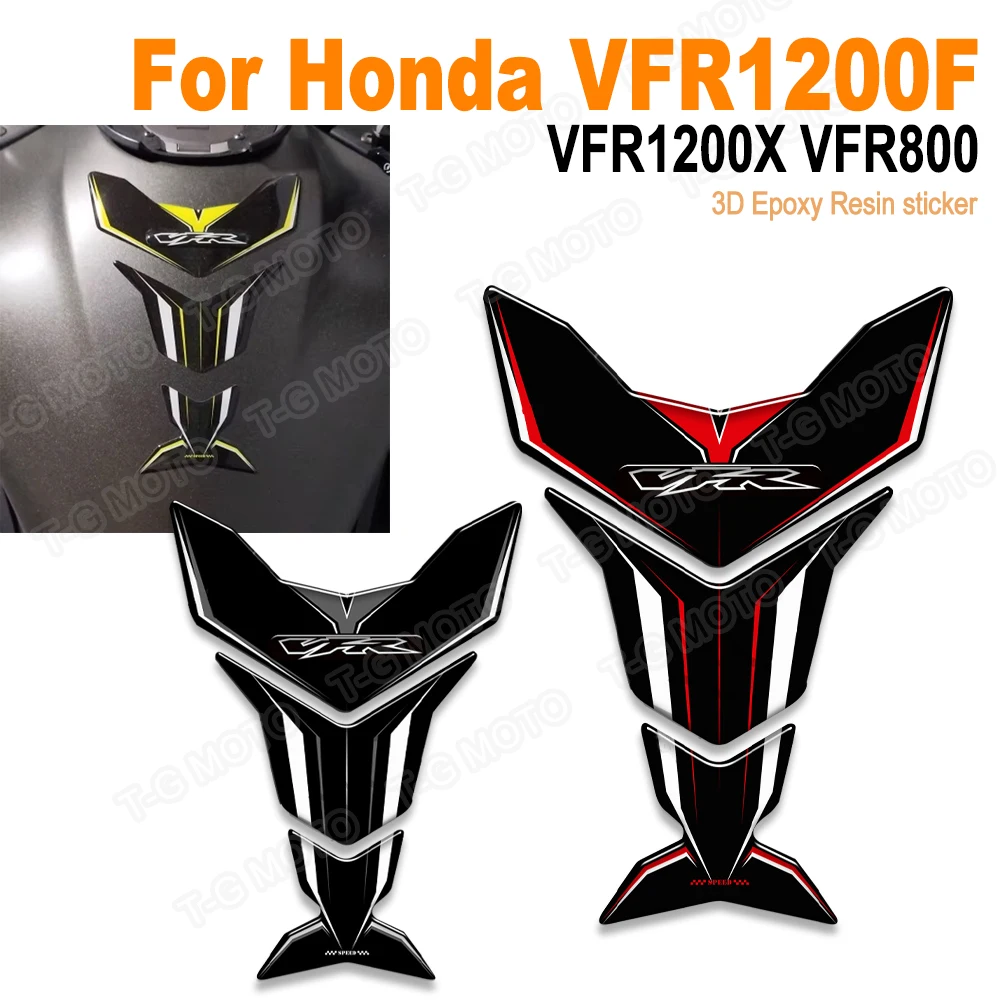 

Для Honda VFR1200F VFR1200X VFR800 VFR 1200 F X 800 VFR1200 мотоциклетная накладка на топливный бак, защитные наклейки из рыбьей кости