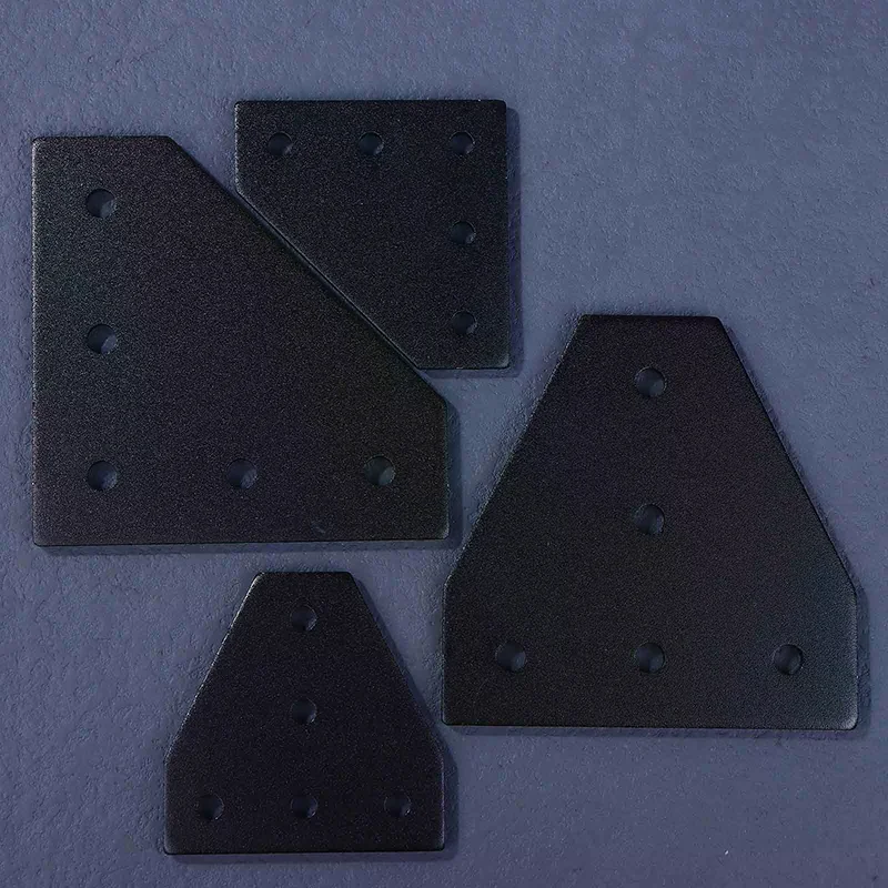 1Pc T/L Type 5 Hole Joint Board Plate Corner Angle Bracket Connection Joint Strip For 2020 3030 Aluminum Profile