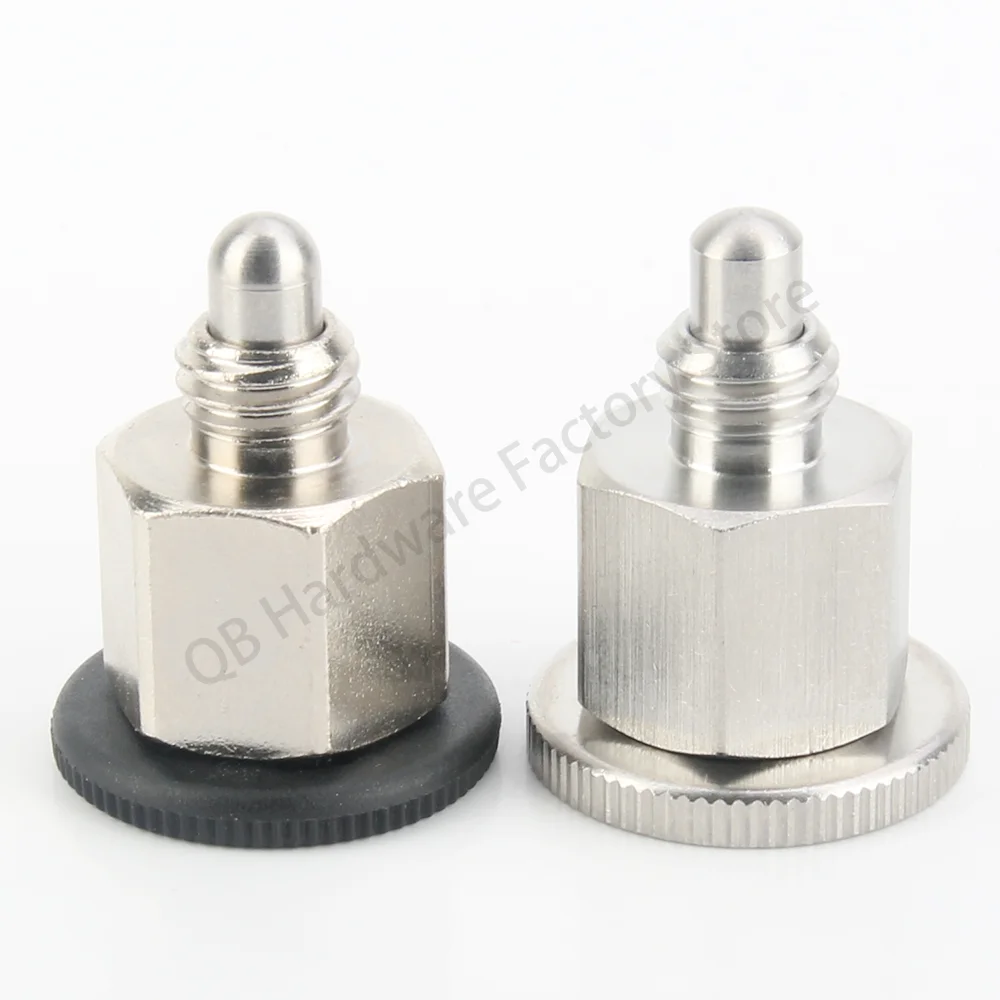 High Quality QB213 M6/8/10 Carbon/Stainless Steel Return Type Mini Index Plunger Pins Locating Pins image 4
