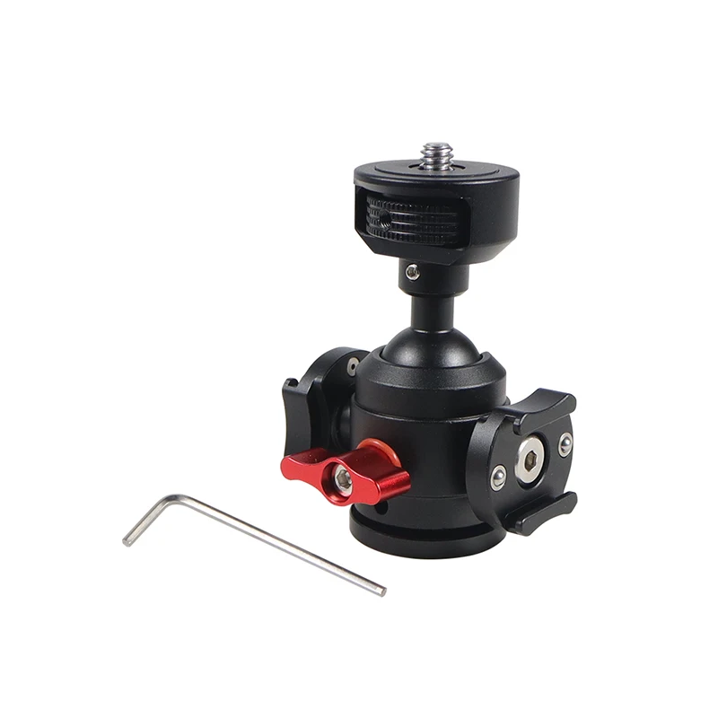 Mini Stativ Swivel Ball Kopf mit Kalten Schuh Mount Adapter für DSLR Kamera Monitor Vlog Flash Licht Mikrofon Magie Arm stehen – Detail 22