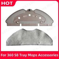 Tray Mops Parts For 360 S8 Robot Vacuum Cleaner Rag Bracket Home Replacement Accessories