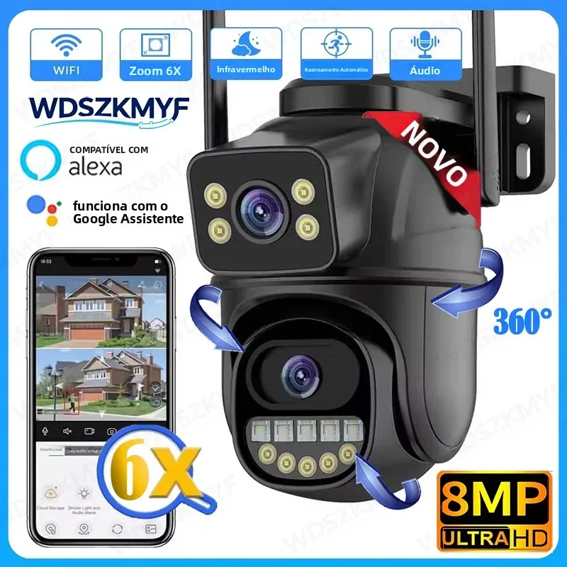 6xデジタルズーム-4k-8mp-デュアルレンズ-wifiカメラ-ip66防水-ナイトビジョン-インテリジェントアラーム-クラウドストレージ-セキュリティモニタリング