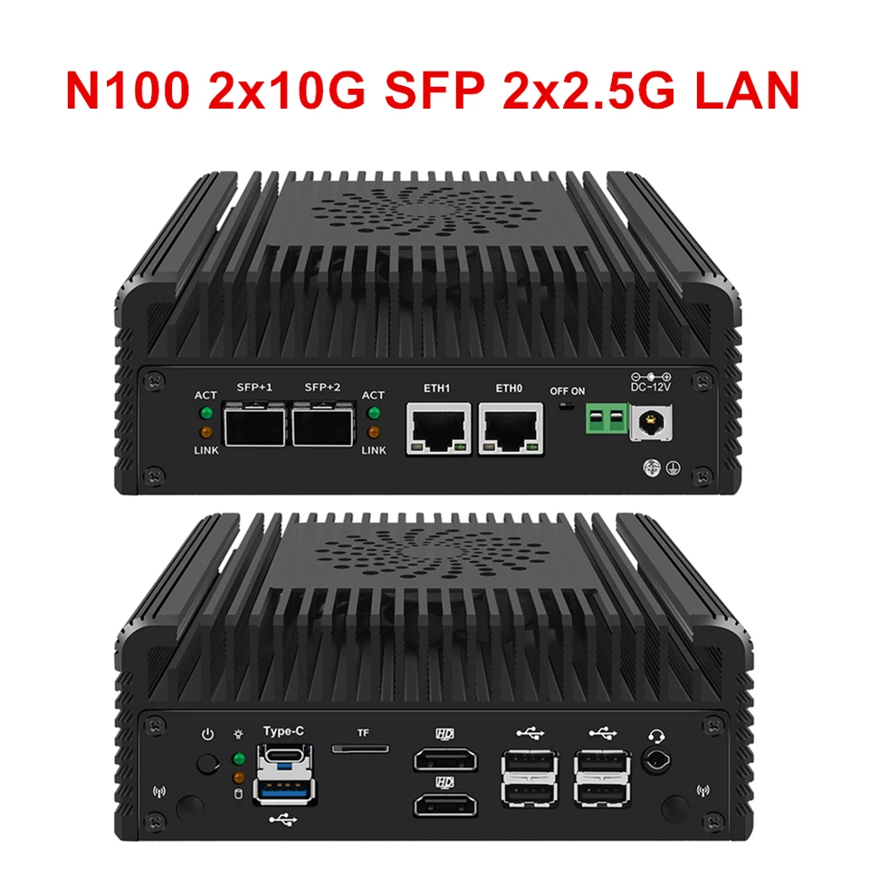 Topton Mini PC N355/N305/N95 16GB DDR5 512GB NVMe