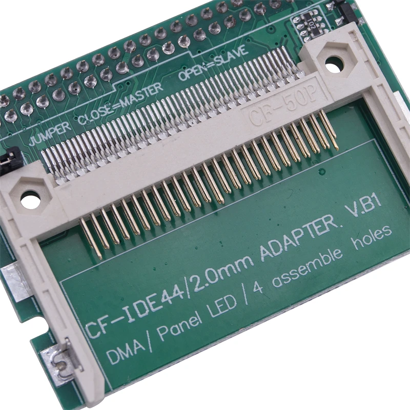 CF to IDE 44Pin 2.5" Laptop HDD Connector CF Compact Flash Memory Card Adapter Riser Board Bootable Converter Card for PC Laptop