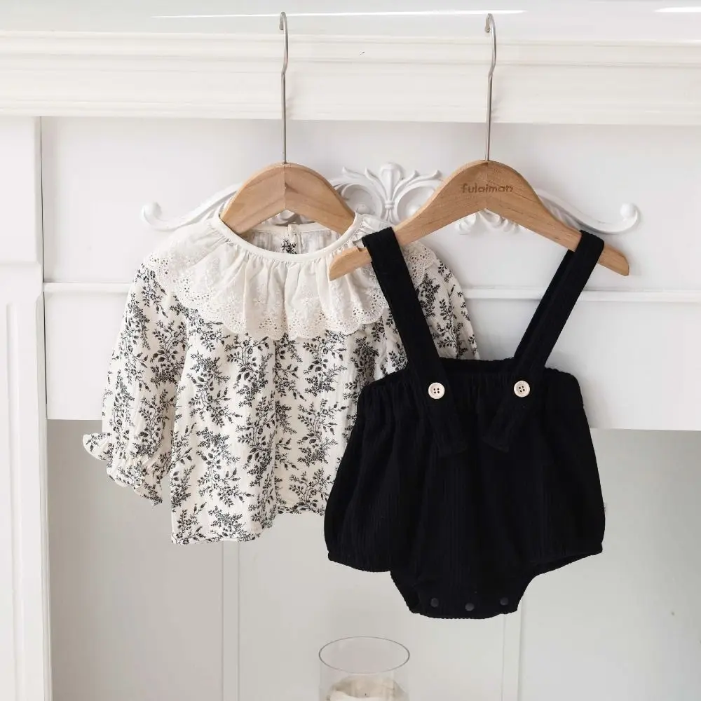 

Lotus Leaf Collar Baby Jumper Dress Overalls Bodysuit Flower Toddle Jumpsuit Infant Romper Ruffle Baby Shorts Climb Suit