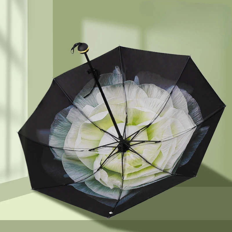 

Sun Umbrella for Both Men and Women UV Protection Sun Protection Double Layer Sunshade Rain and Shine Protection