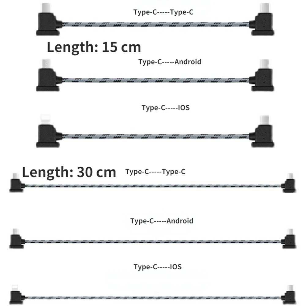 Suitable For Dji MAVIC3 Air2/2S MINI2/3 Remote Control Connection Line Mobile Phone Tablet Data Line
