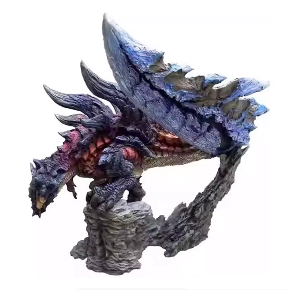 

17cm Monster Hunter Slash Dragon Statue Handmade Ornament Model Toy Collectibles Birthday Gift