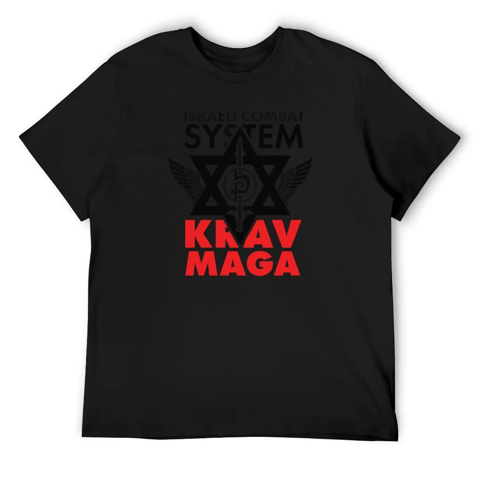 

Krav Maga Israeli Combat System T-Shirt anime figures Short sleeve tee heavyweights men graphic t shirts