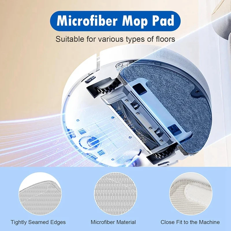 A26T-Сменные аксессуары для робота-пылесоса Dreame D10 Plus Gen 2, основная боковая щетка, фильтр Hepa, швабра, тканевый мешок для пыли