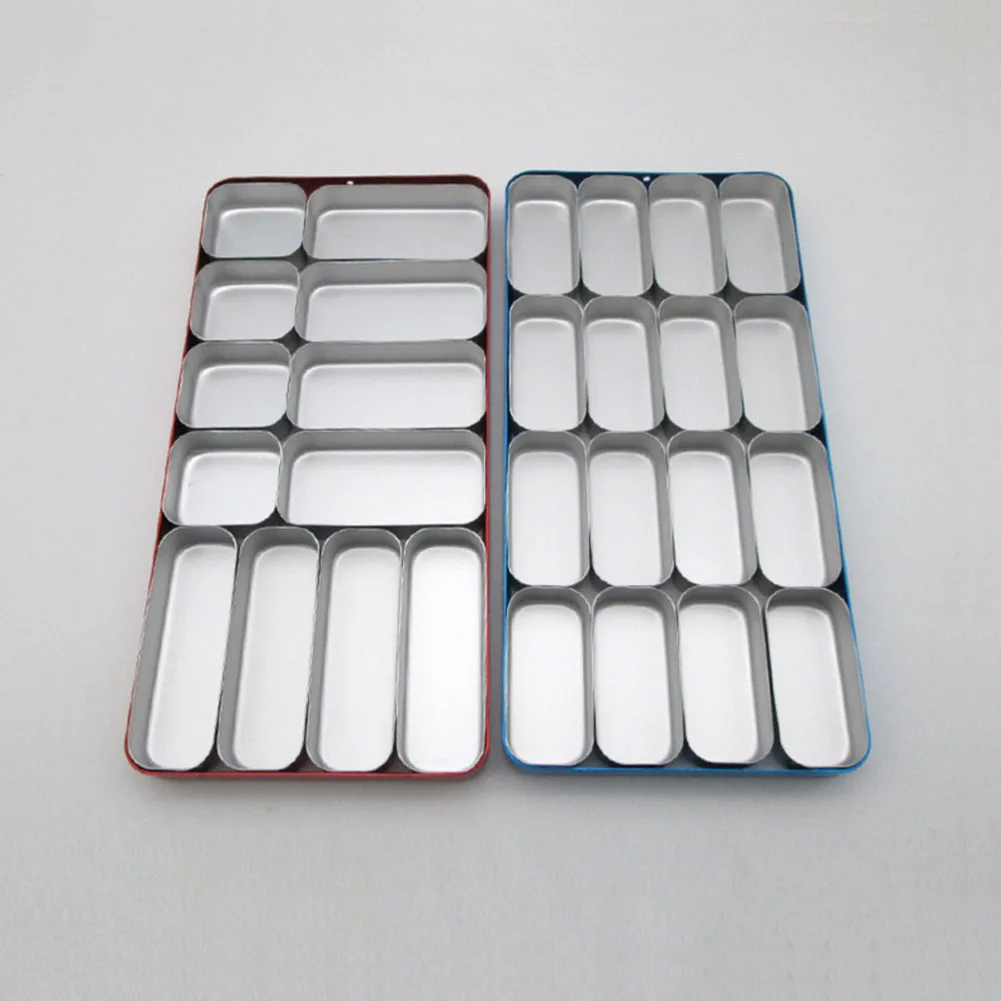 Dental Instrument Disinfection Box Bur Endo Files Storage Container Thickened Divided Sterilizer Case Autoclave Aluminium Alloy