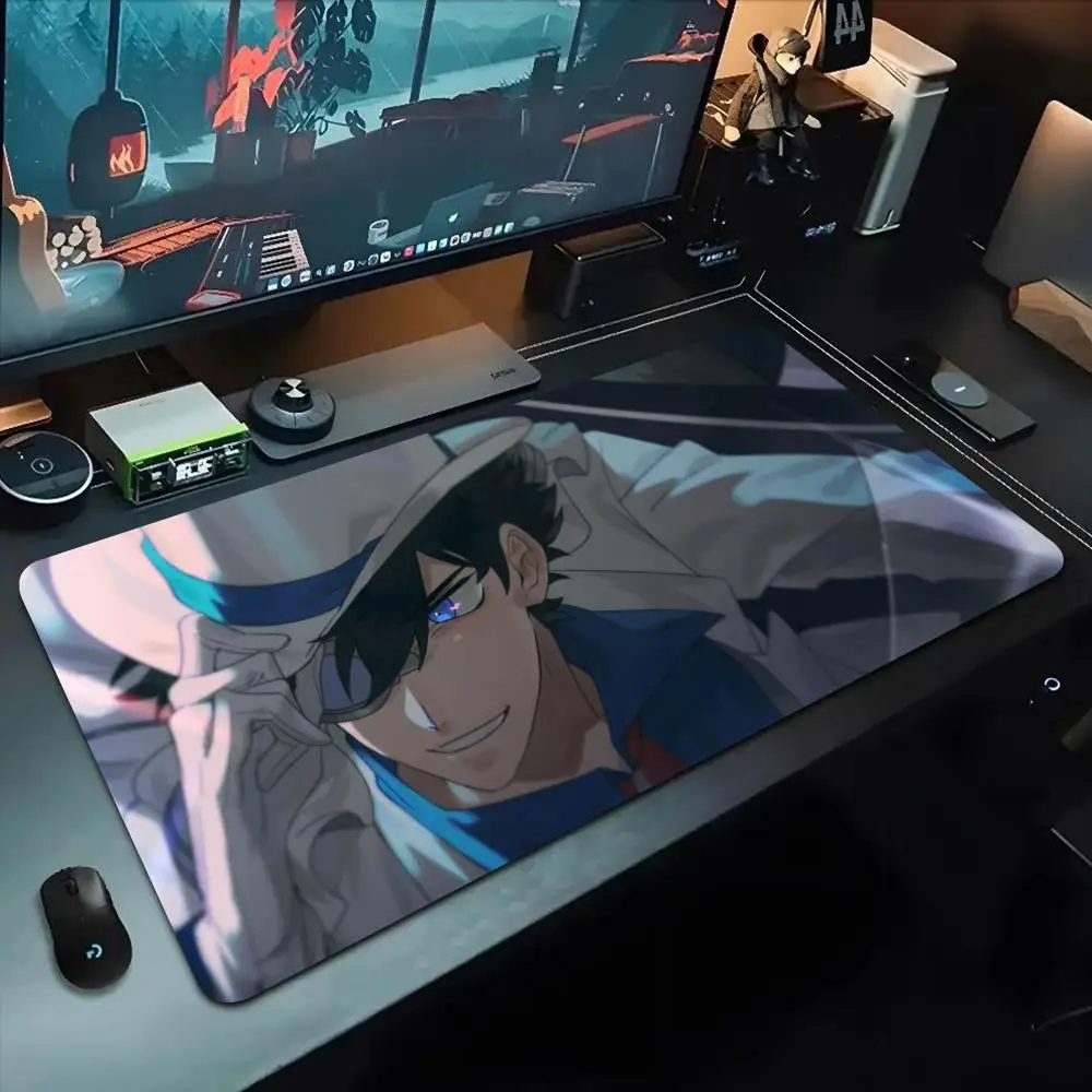

magic kaito Mouse Pad 500X1000 mm Large Gaming Mousepad Gamer XL Rubber Otaku Keyboard Pad Laptop Desk Mat