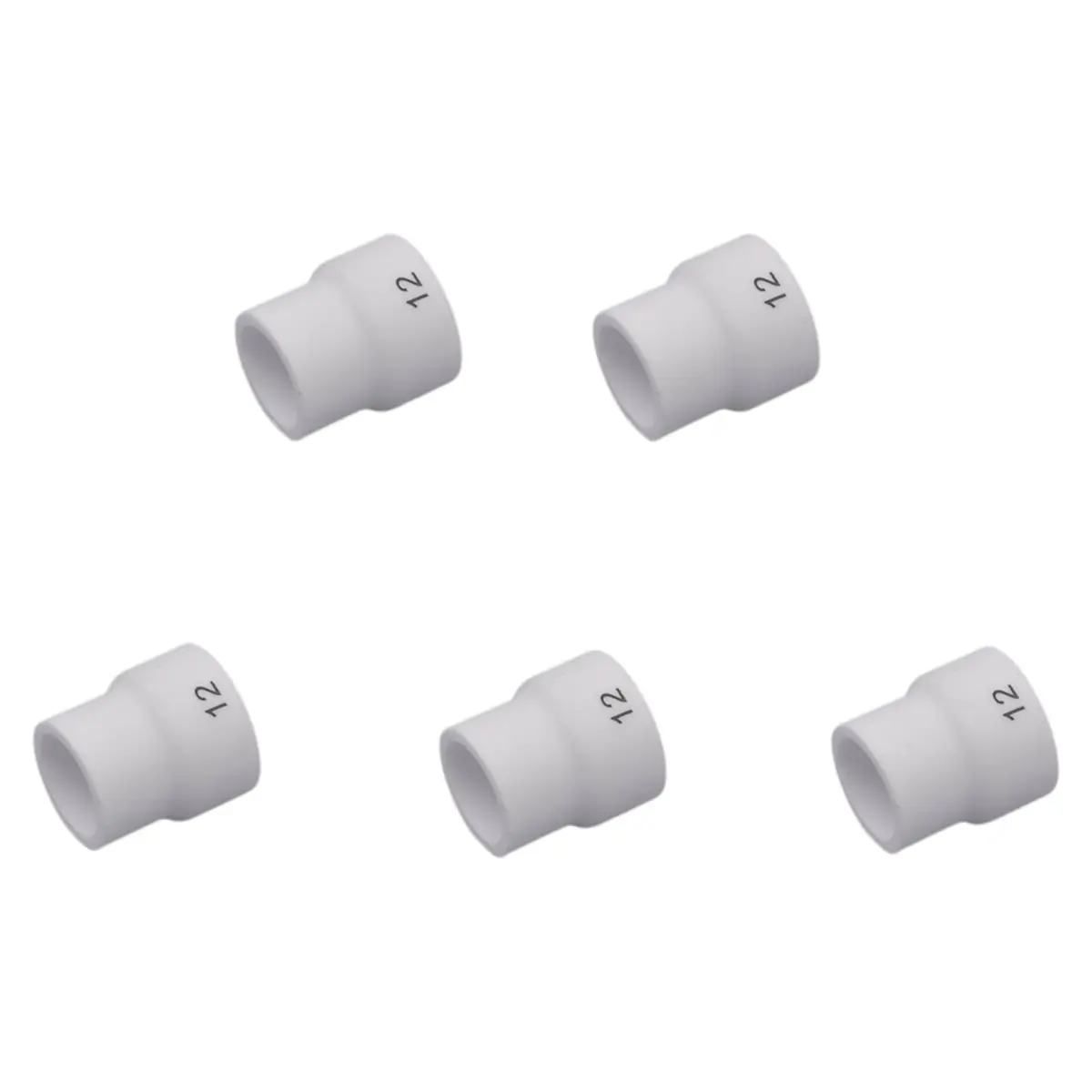 5Pcs 12 Ceramic Nozzle Ceramic Cup for WP9/20/17/18/26 Tig Welding Torch
