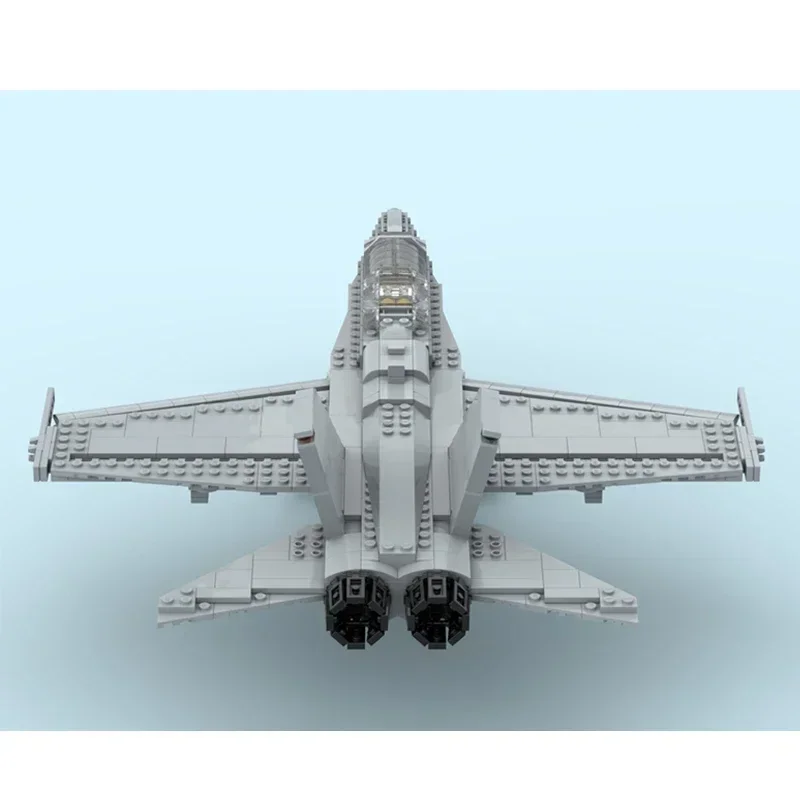 

Сложный F/A 18D истребитель шершень, реактивные кирпичи, блоки самолетов, военный самолет, мобилдинг, США, морской корпус, usaac moc