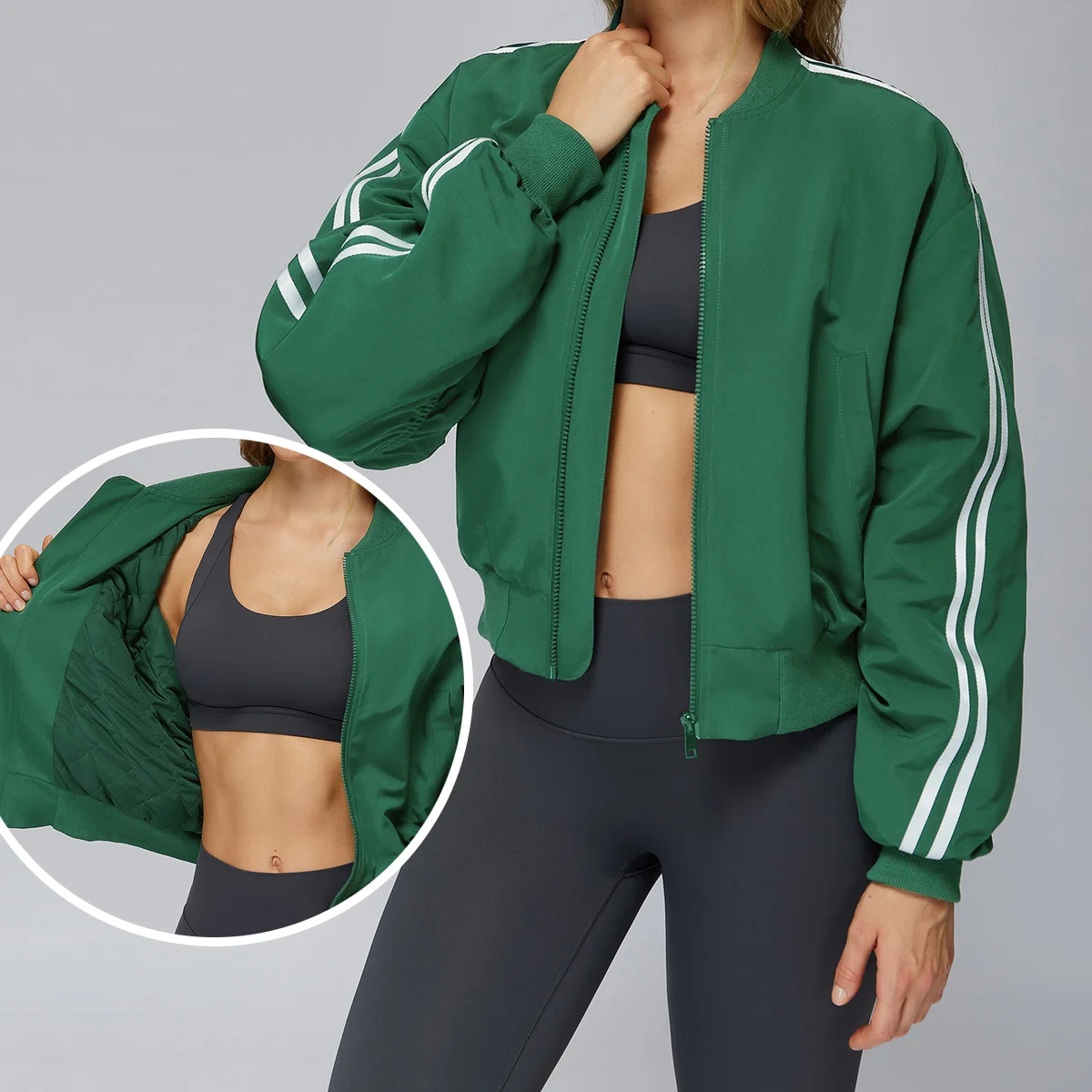 

Осенне-зимняя флисовая спортивная куртка, женское термофлисовое пальто, спортивная одежда на открытом воздухе, походные беговые куртки для йоги, женские кардиганы