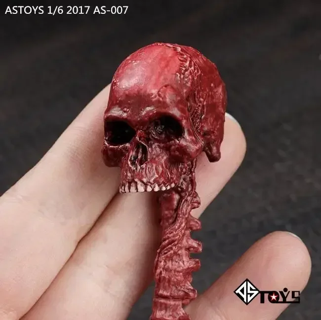 1/6 1/12 Zombie Skull Skeleton Alien Predator Props Scenes Accessories ASTOYS AS007 Fit for 6/12