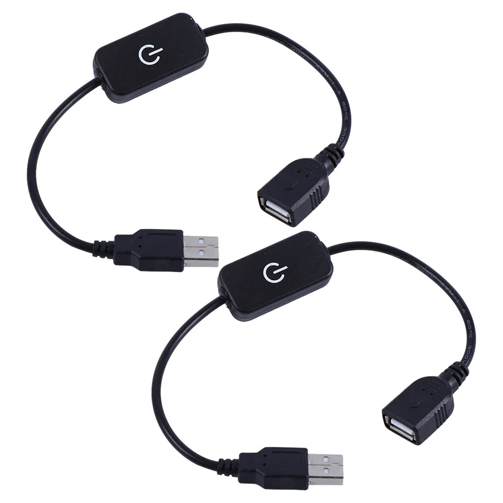 مفتاح باهتة مضمن باللمس USB سطوع قابل للتعديل متوافق مع مختلف لمعدات الإضاءة LED قطعتين