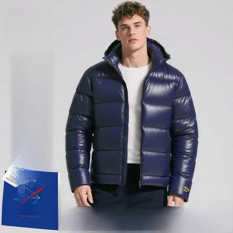 

ex Detachable Hooded Winter Cotton Jaet Warmth 3D Thermal Cotton Long Zipper Casual Wearable Daily Outfit Chinese Brand