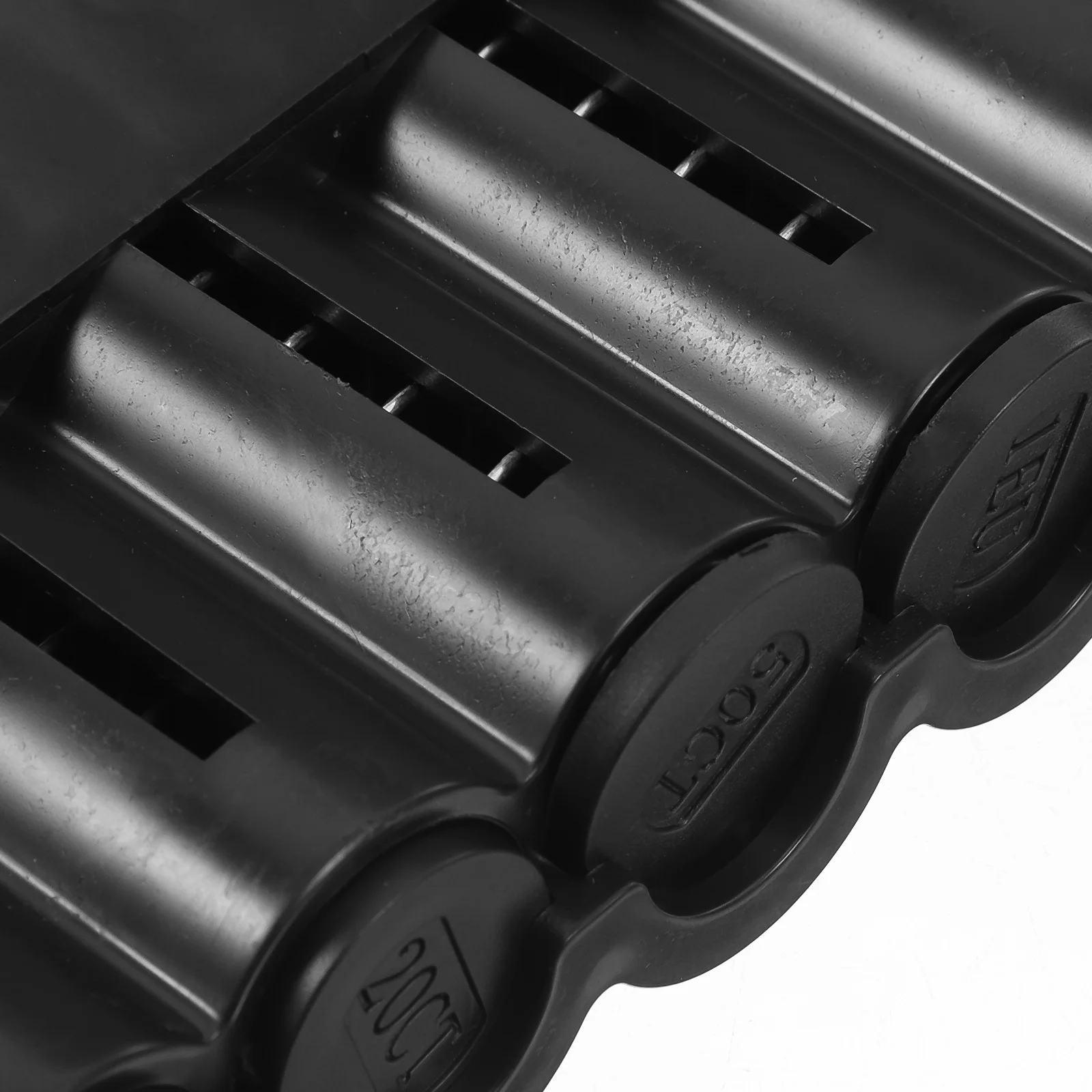 صندوق تخزين العملات المعدنية المدمج لهواة جمع العملات المعدنية البلاستيكية المحمولة مع براعة رائعة وتصميم عرض واضح #2