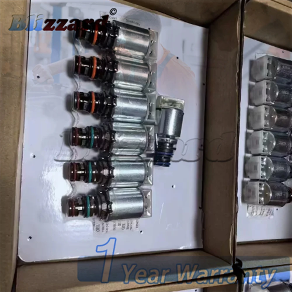 Brand New 6F35 6F15 solenoid valve 7-piece set suitable for Ford Escape Fusion Mazda CV6Z-7G391-A after 2009 Transmission