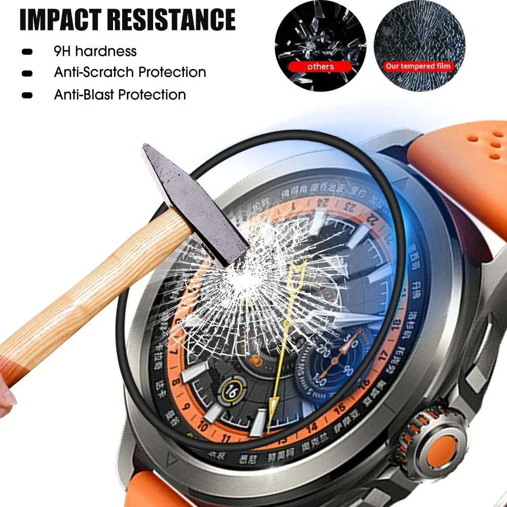 3D 2PCS PMMA Film For Xiaomi Mi Watch S4 S3 Screen Protector Film For Mi Watch S 4 S 3 Smart Watch (Not Glass)