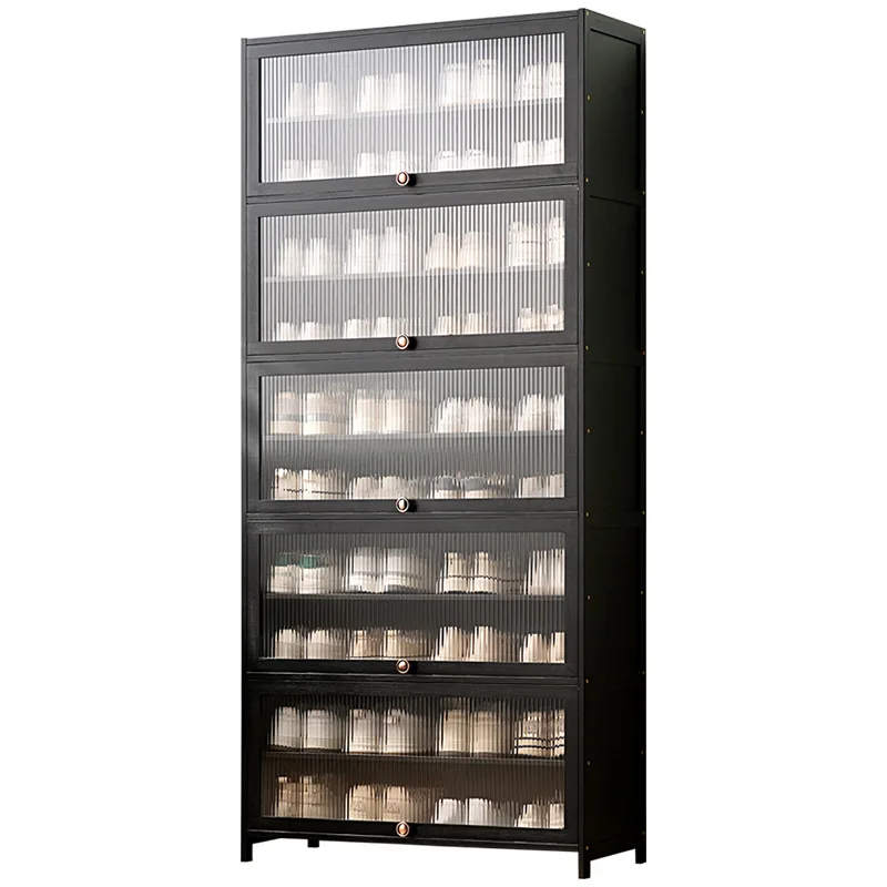

Door shoe cabinet, high vertical entry cabinet integrated, multi-layer with door