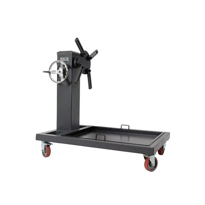 500KG Engine Stand With Receiving Tray 360 Degree Rotated Heavy Load Vehicle Repairing Tools Engine Jack Rotating Repair Stand