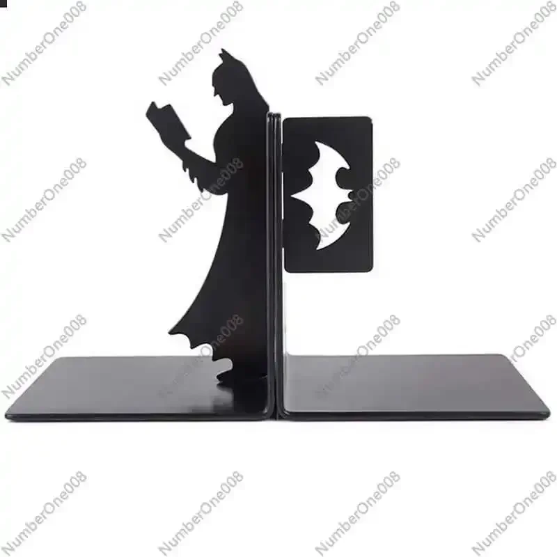 

Настольная подставка для книг, металлическая подставка для книг I Wind Animation, двумерная креативная подставка для книг, перегородка, подставка для книг Супермена, настольная