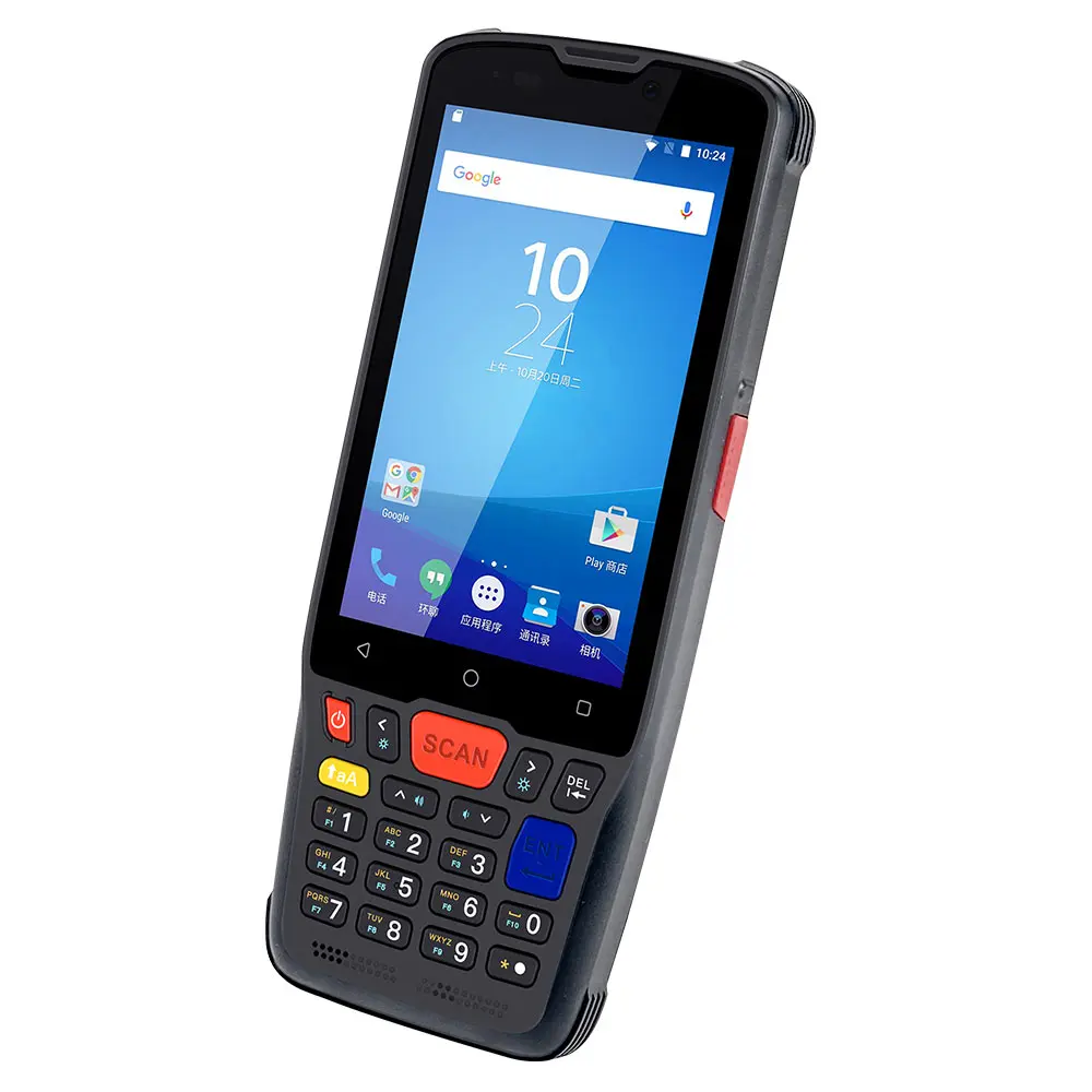 Industrial Data Collector 4+64GB Handheld Computer 4 Inch Android 14 Octa Core 2.0GHz Barcode Scanner Rugged PDA 4G Stock