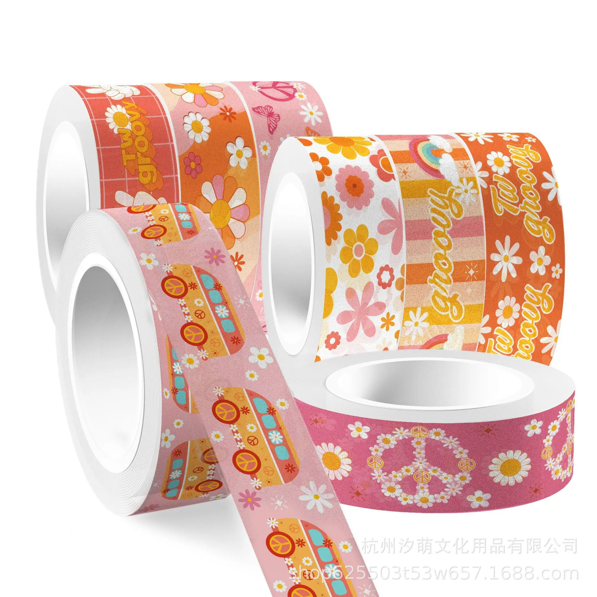 Schulbus transparente Rolle Aufkleber und Masking Tape DIY manuelle Konto Material Dekoration Washi Tape