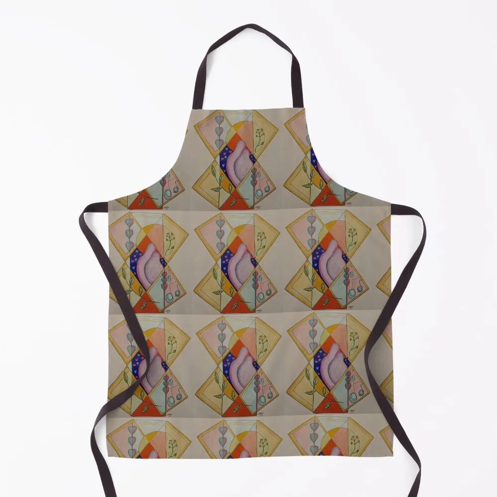 

Our world of love Apron Kitchen Supplies For Women Chef Uniform Woman Apron