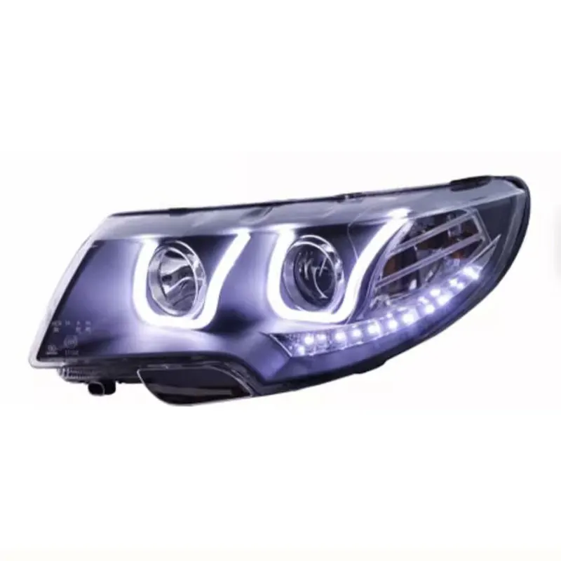 Head Lamp for Skoda Superb LED Headlight 2009-2013 Headlights DRL Turn Signal High Beam Angel Eye Projector Lens