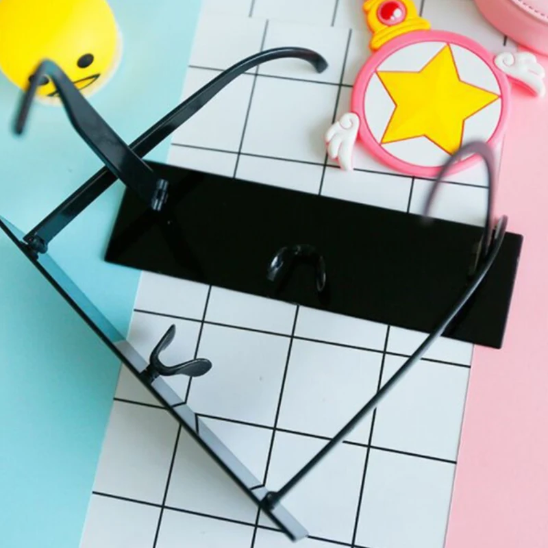 Ausgefallene Brille, Photobooth-Requisiten, Zensur, schwarze Sonnenbrille für Kostümparty – Detail 13