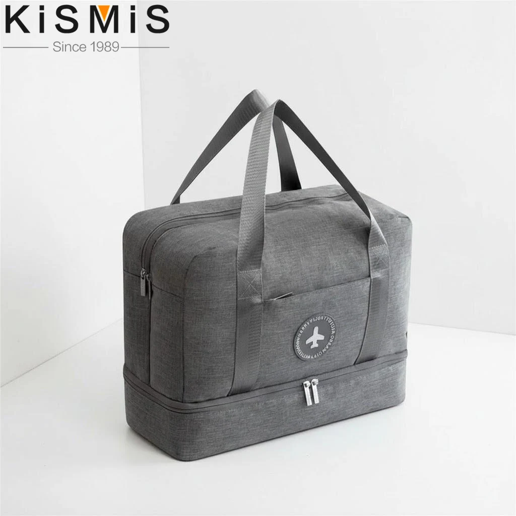 

Men's Women's Waterproof Travel Gym Bag Wet Dry Separation Storage Handbag Fitness Duffel Bag