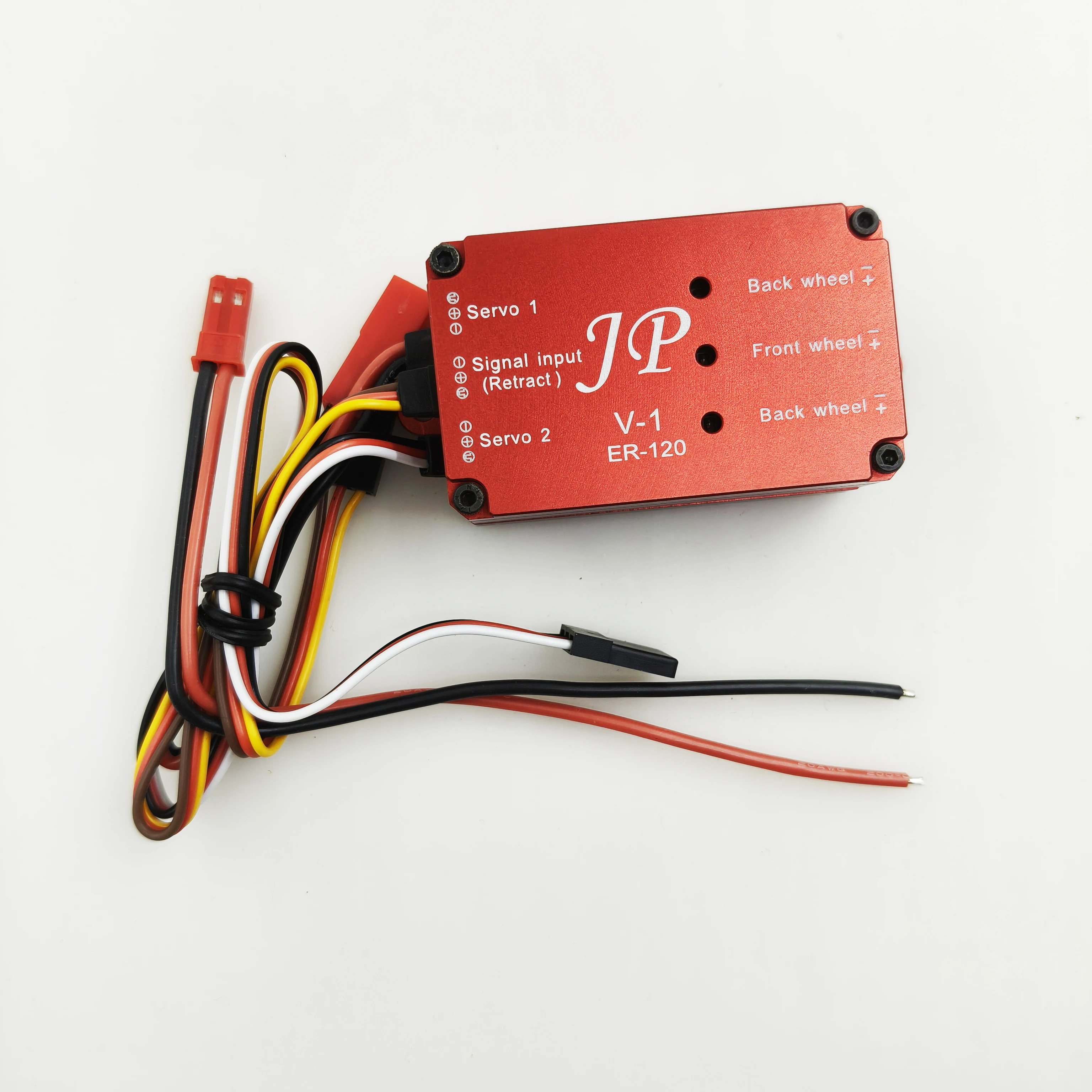 Train d'atterrissage électrique rétractable en métal RC, contrôleur deux-en-un pour avion à voilure fixe