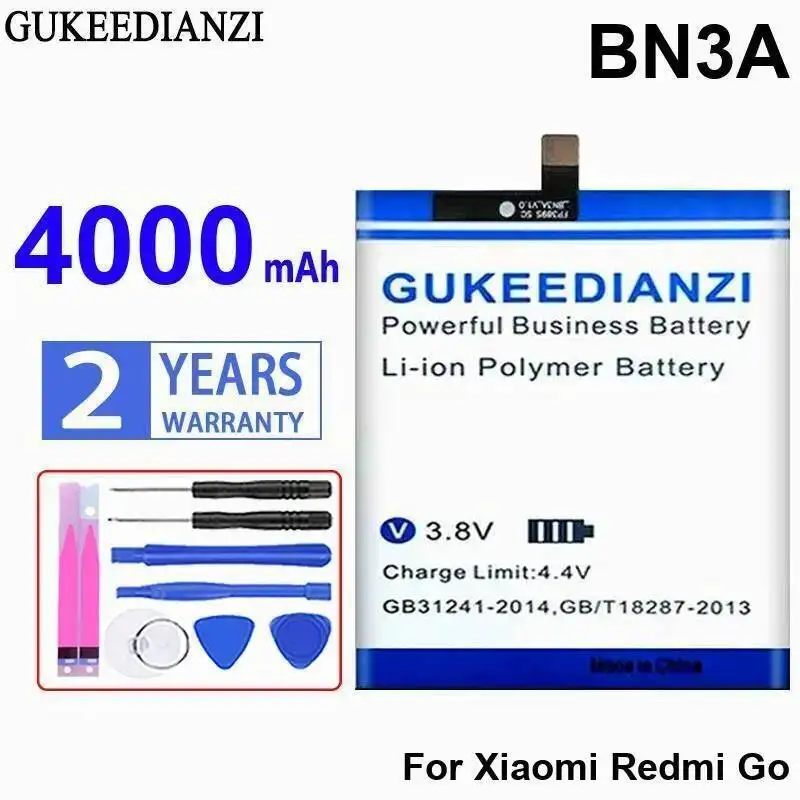 

Mobile Phone Battery BN3A Reliable Replacement For Xiaomi Redmi GO 4000Mah