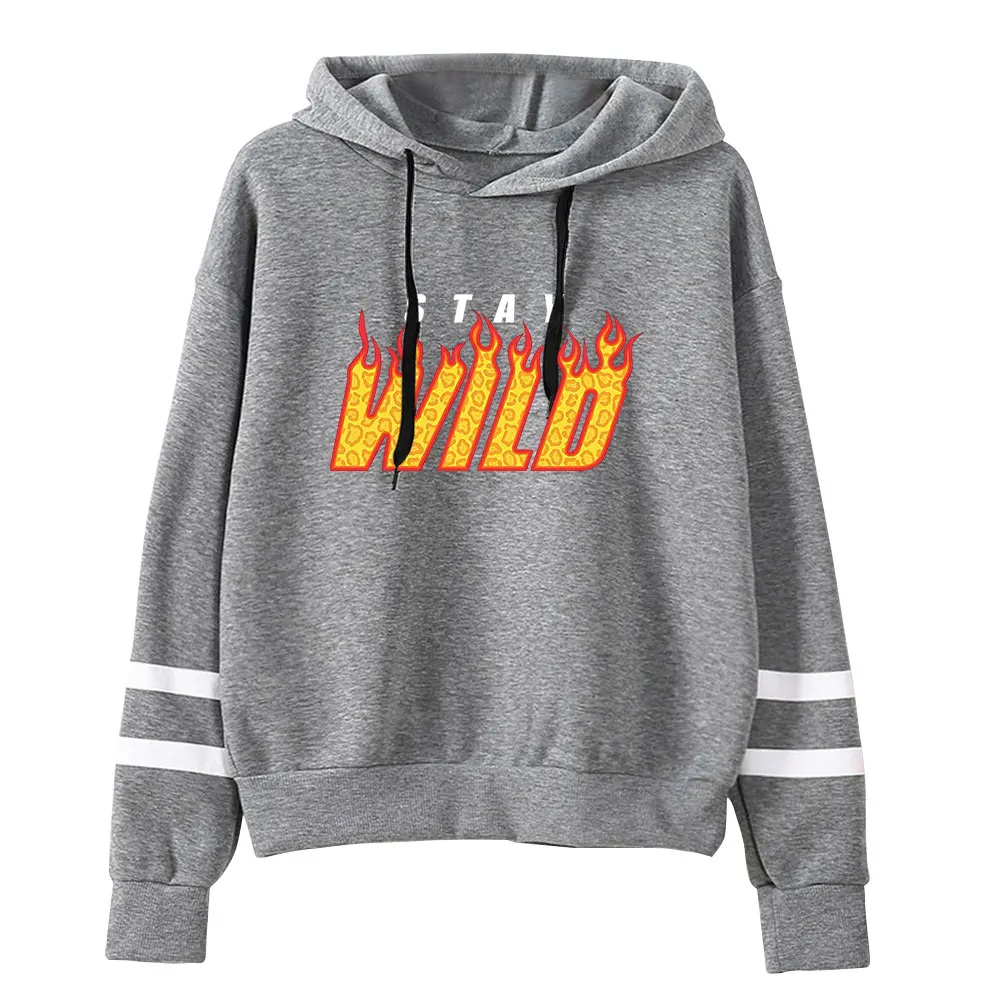 Ben Azelart Stay Wild Vintage 90s Sudadera con capucha Merch Sudadera con capucha Chándal de moda Jersey deportivo Jersey de moda