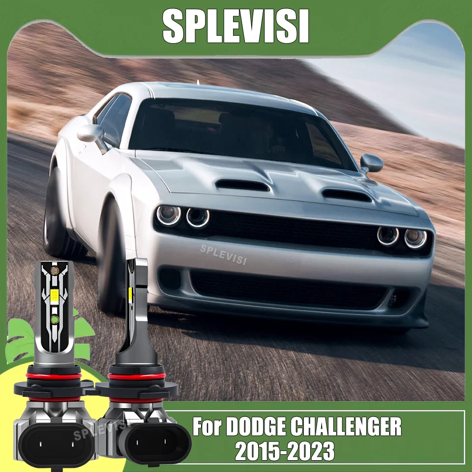 

2Pc Upgrade ip68 LED Headlight HIR2 9012 Car Bulbs Light Lamp For DODGE CHALLENGER 2015 2016 2017 2018 2019 2020 2021 2022 2023