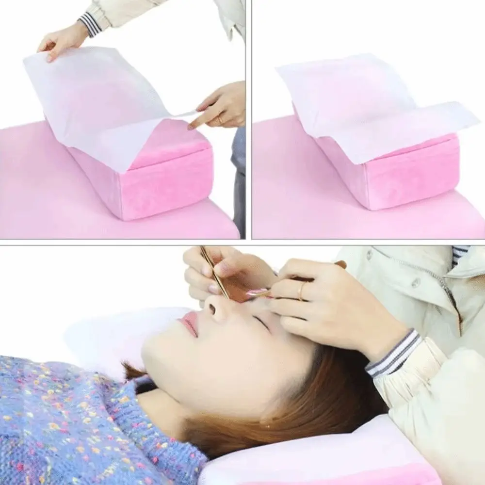 

Comfortable Foam Eyelash Extension Pillow Soft Pillow Velvet Lash Pillow Lash Extension Pillow With Pocket U Shaped Neck Support