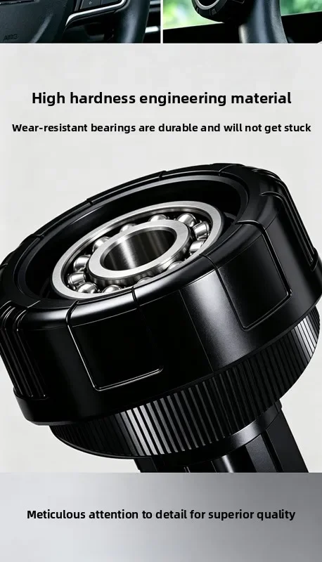 Universeller Auto-Lenkrad-Booster-Ball Kraftsparender Drehknopf mit Lagerung Lenkradgriffhalter Autozubehör – Detail 7