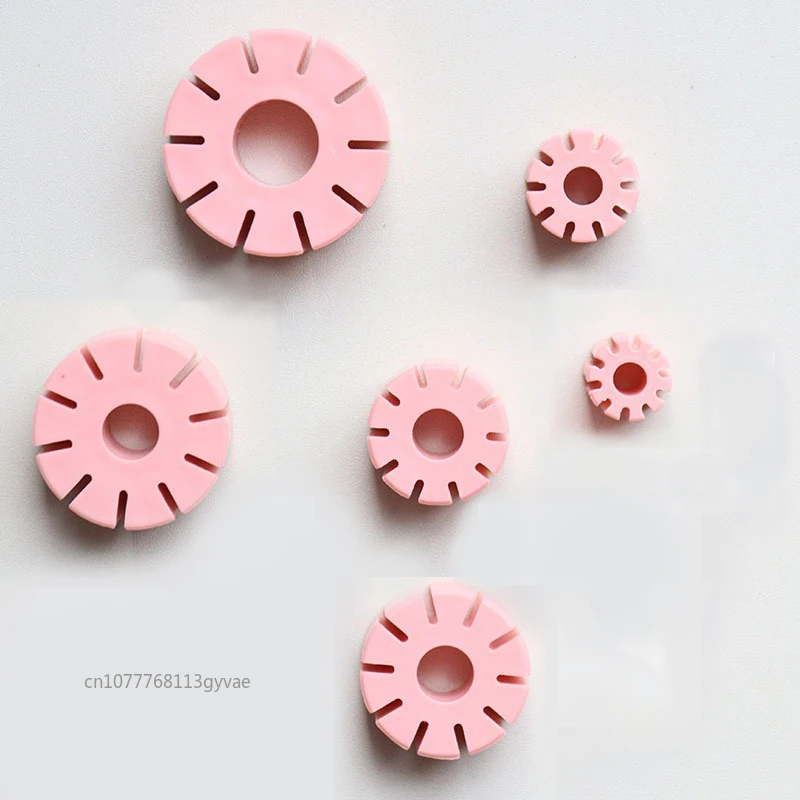 Hoop earring guide (10 holes), Polymer Clay hoop measuring guide, Hoop guide,Polymer clay tool, Earring making tool, Clay stam