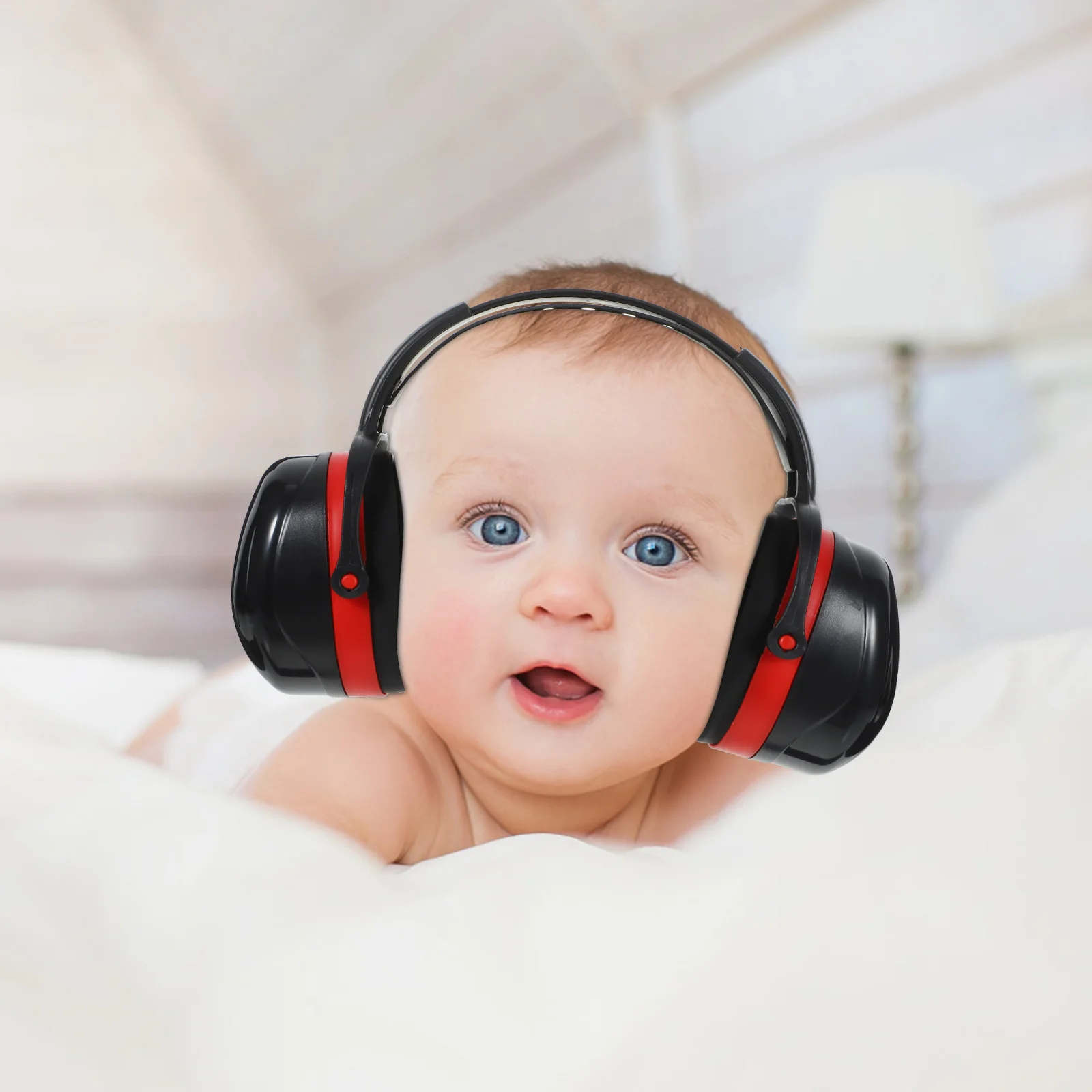 

Children's Safety Ear Cups Muffs Noise Canceling Headphones Cancelling Sleep Protector Protection Earmuffs