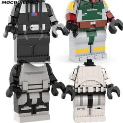 Display Stand Body Part Model Space Movie MOC Building Blocks Bricks DIY Construction Toys Birthday Gifts Christmas Present
