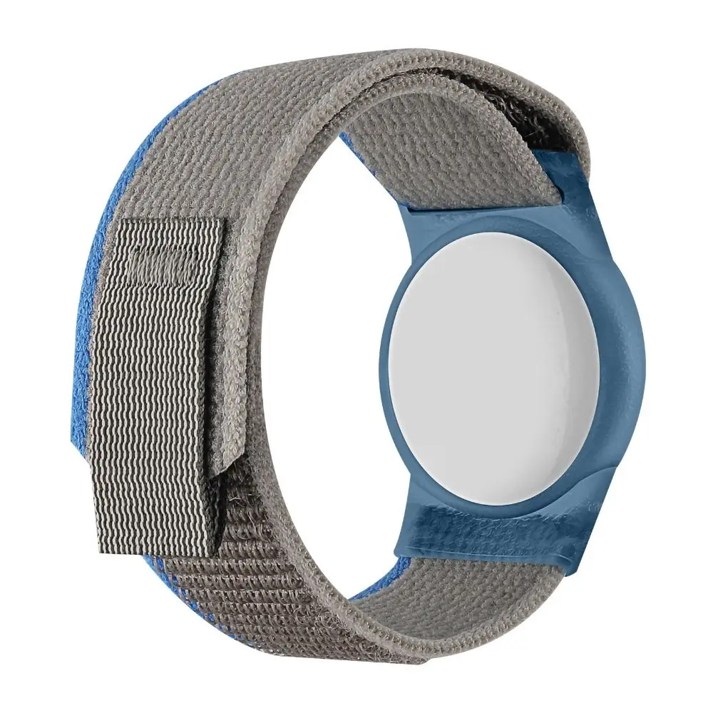 Colorful Adjustable Protective Case Nylon TPU Tracker Holder Stretchy Anti-lost Watch Band for AirTag Elder
