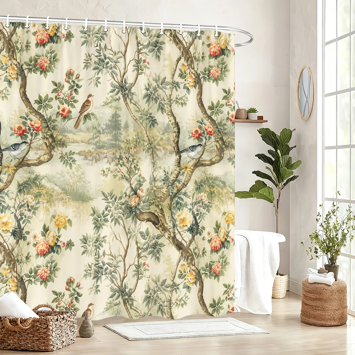 cortina-de-banheiro-de-poliester-com-tema-vintage-e-fofo-cortina-decorativa-para-banheiro-com-padrao-adoravel-de-animais-e-plantas