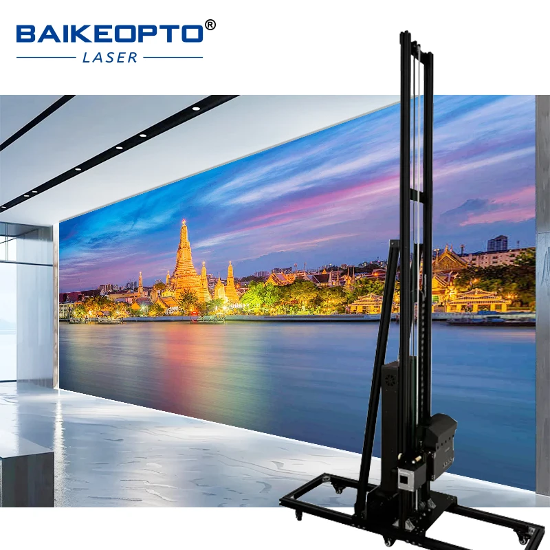 Automatische 3D Muurschildering Decor Verticale Muurschildering Muurprinter Direct naar Muurschildering Machine