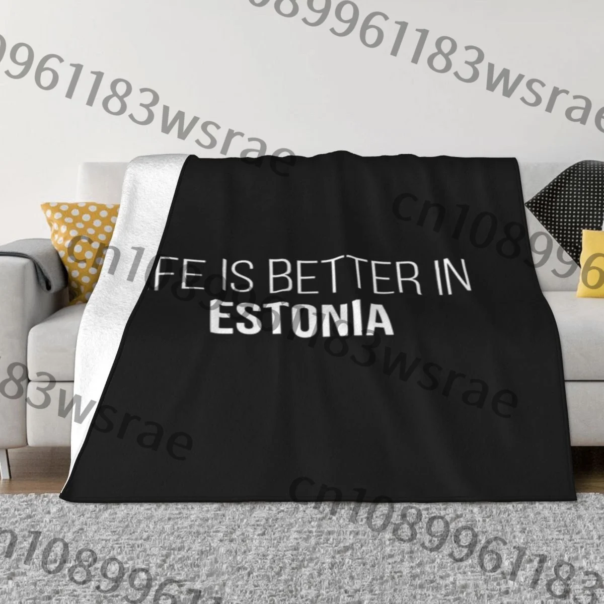 Жизнь лучше в Estonia: ультрамягкое одеяло из микрофлиса Жизнь лучше в Estonia: ультрамягкое одеяло из микрофлиса