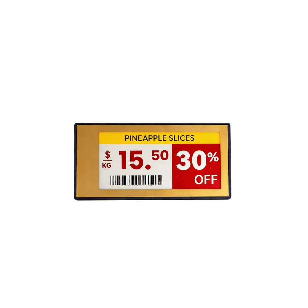 electronic-shelf-label-34mm-thin-nfc-e-paper-213-inch-4-color-black-whtie-gold-sliver-shell-shelf-label