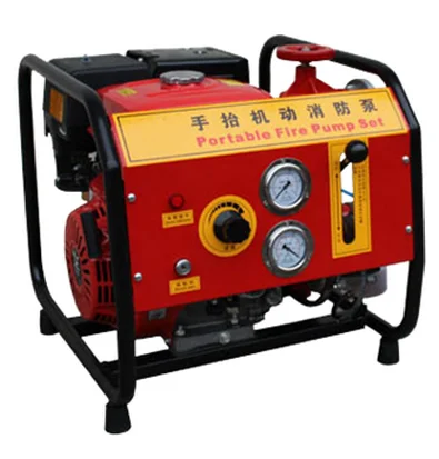 25HP Portable Diesel Fire Fighting Pump with 4 Stroke 2 Cylinder Air Cooling Engine